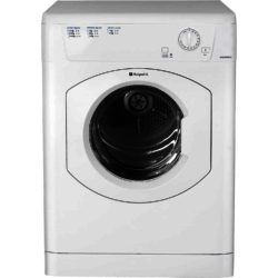 Hotpoint Aquarius TVHM80CP 8kg Vented Tumble Dryer in White